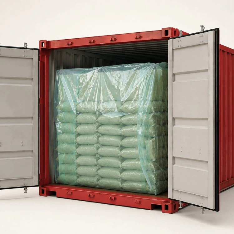 Lớp lót container kín hạt cà phê xanh xuất khẩu